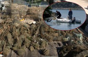 U akvatoriju Pelješca, Hvara i Ploča proteklog tjedna oduzeto više od 400 nepropisnih vrša i mreža