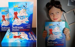 JADRANE, IMAMO PROBLEM Slikovnica iz zadarske Tvornice mašte