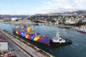 KONZERVATORI ZAPREPAŠTENI Grad Rijeka dao obojiti brod Galeb u žive boje