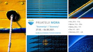 GEOMETRIJE Izložba na otvorenom Prijatelji mora