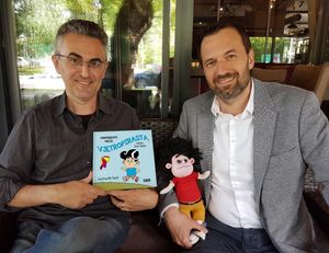 PEROM I KISTOM O VREMENU: Zoran Vakula i Nik Titanik predstavili slikovnice o meteorologiji za najmlađe