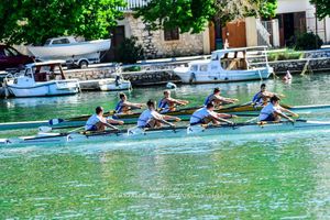 ZATON: Juniori i kadeti VK Krka oduševili borbenošću na veslačkoj regati Kup Dalmacije 2021.