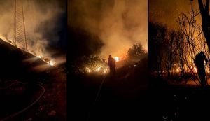 Požar u Solinama u Župi Dubrovačkoj gasila 22 vatrogasca