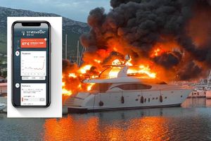 PREVENCIJA POŽARA U MARINAMA Senzor koji rješava milijunske štete prije nego nastanu!