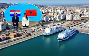 Butković u Albaniji predložio trajetknu liniju između Zadra i najveće albanske luke Drač