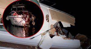 FOTO Pogledajte što je ostalo od glisera nakon stravične pomorske nesreće u Hvarskom kanalu