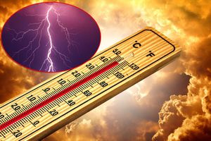 VRHUNAC JE TOPLOTNOG VALA Slijedi nesnosna noć, pa snažno nevrijeme