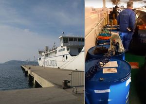 Lučka uprava Split o transportu bačava trajektom Jadrolinije: “Ulja i maziva nisu opasan teret i ne podliježu sustavu prijava”