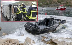 Kazneno prijavljen zbog požara u kojem su izgorjela dva vozila i pet plovila