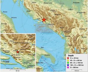 Potres pogodio BiH, osjetio se i u Dalmaciji