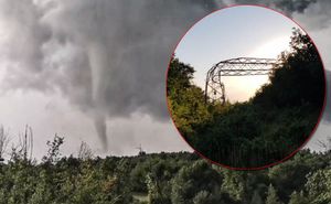 VIDEO: TORNADO U ISTRI Prava je sreća da nije prošao iznad naseljenog područja!