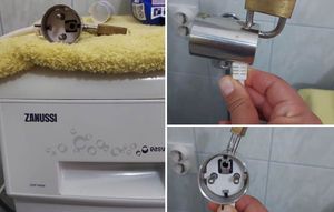 NEVJEROJATNO Iznajmljivači s Visa gostima lokotom zaključali veš mašinu!