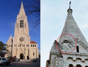 Svećenik s Brača apelira: “Pomozite u sanaciji crkve nastradale od udara groma, treba nam sto tisuća kuna!”