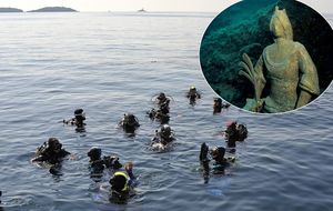 Četvrto podmorsko hodočašće na repliku kipa sv. Eufemije