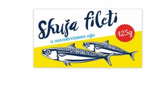 OPREZ! Strano tijelo u konzervi skuša fileti podrijetlom iz Maroka