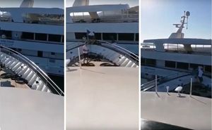 VIDEO: SUDAR BRODOVA KOD HVARA Popustilo sidro, pa putnički brod na drugi odnijela tramontana?