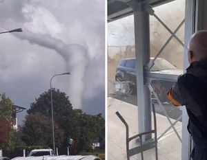VIDEO Dramatične snimke iz Italije – Na sjeveru čak 7 tornada, a na Siciliji 38 °C!