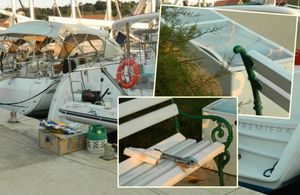 Austrijski nautičari podivljali, roštiljali na rivi i uništili klupu – Mještani ih “priveli”, pa su sve platili
