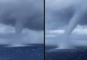 VIDEO Snimio golemu pijavicu na pučini, na samo pola milje udaljenosti