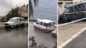 MISTERIJ NA VISU Nakon tri dana još se ne zna čija je krv i tko je ozlijeđen ulazio u automobile