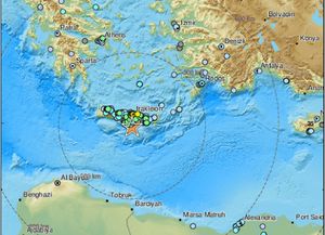 Novi snažan potres od 5,7 po Richteru kod Krete: “Tresla se cijela kuća!”