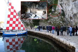 CRKVA-ŠPILJA U KANALU SVETOG ANTE Mjesto gdje su živjeli pustinjaci, postalo je vojni bunker