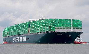 Za Evergreen porinut novi golemi kontejneraš od 24.000 TEU