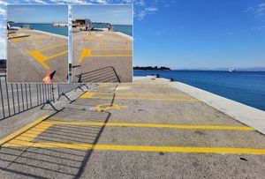 SUPETAR Prva luka na Jadranu s osiguranim prioritetnim mjestima za osobe s invaliditetom