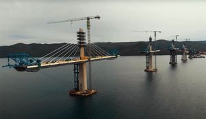 VIDEO Pelješki most se uskoro otvara, pogledajte impresivne kadrove po etapama gradnje