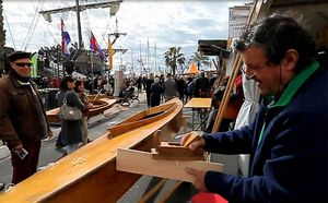 VIDEO Hrvatski tradicijski brodovi s posadama u Francuskoj na festivalu maritimne baštine