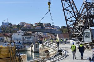 Za pješake se u petak otvara stari čiovski most