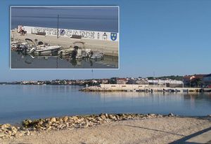 Lučka uprava podigla kaznenu prijavu jer je netko noću bez dozvole oslikao mul