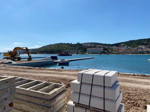 Zbog kašnjenja radova dovršetak trogirske šetnice tek krajem idućeg mjeseca