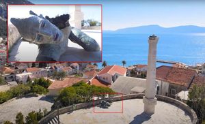 VIDEO Gradac će obnoviti ranjenog Augustinčićevog Borca i vratiti ga gdje mu je mjesto
