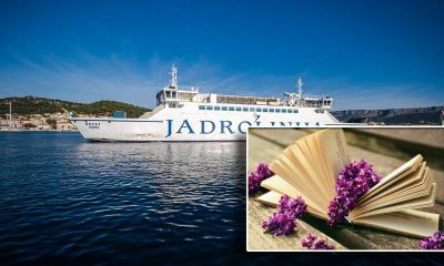 "Noć knjige" na brodovima Jadrolinije: "Vjetar u kosi i priče na palubi"