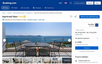 SIGURNOST ILI PRIJEVARA? Booking za Morski HR otkriva kako se planiraju zaštititi od lažnih oglasa