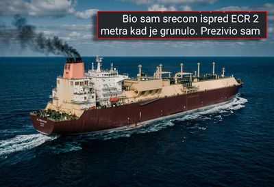 RAKETA POGODILA LNG BROD S HRVATSKOM POSADOM Pomorac: "Božje čudo me spasilo, eksplodiralo je dva metra od mene!"