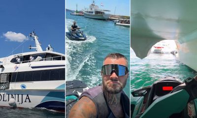 "HOĆE LI ME UHITITI?" Jet-skijem prolazili ispod putničkih katamarana, građani zgroženi: "Neki dan su ljudi poginuli, nadam se da će vas kazniti svom snagom zakona!"