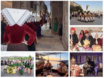 FOTO Tradicija duža od pola stoljeća: Pogledajte kako je Pag gorio u znaku najstarijeg ljetnog karnevala na Jadranu!