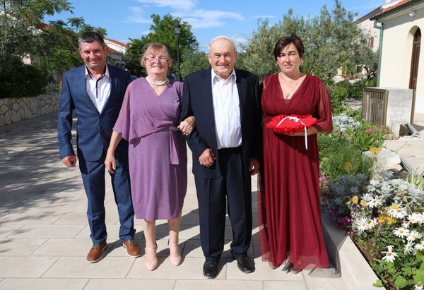 Nevjerojatna priča virskih Romea i Julije: Roditelji im branili ljubav, a oni proslavili 55 godina braka!