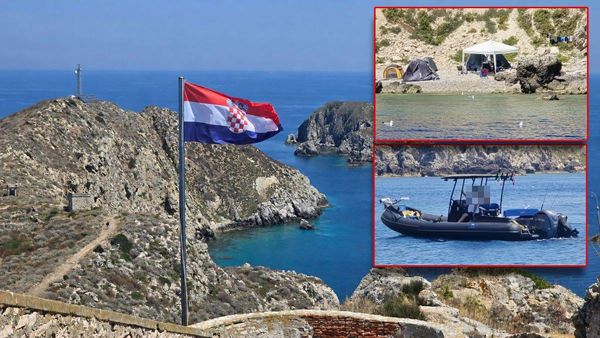 Otišli smo na Palagružu provjeriti navode svjetioničara i zatekli Talijane: "Pa oni na plaži imaju šatore, toalet, dovukli su čitavu logistiku!"