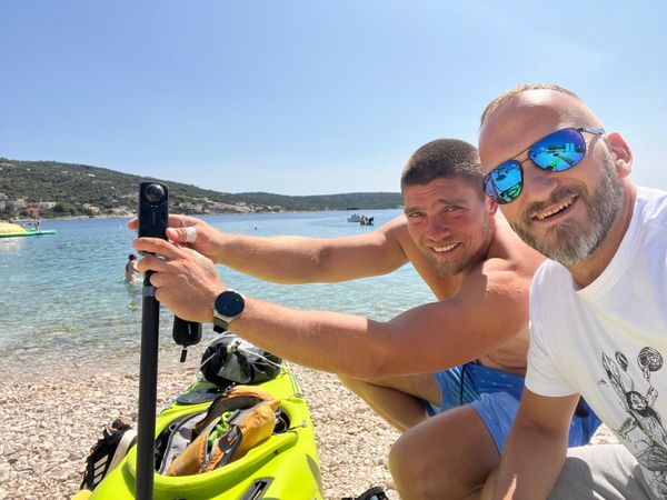 TRIJUMF VOLJE, MORA I TIŠINE Toni Skelin u kajaku preveslao Jadran i pronašao duševni mir