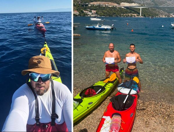 650 KILOMETARA ZA ŽIVOT Hrvatski dvojac preveslao Jadran od Savudrije do Dubrovnika u 20 dana