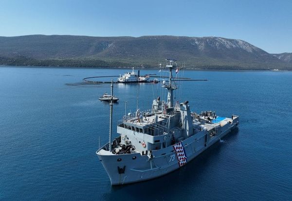 U Pločama se vježbala zaštita mora od onečišćenja