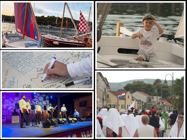 FESTIVAL KOJI JE OČARAO OTOK Pogledajte kako su Hvarani i gosti uz humanitarnu akciju i 52 drvena broda otvorili 6. „Dane u vali“