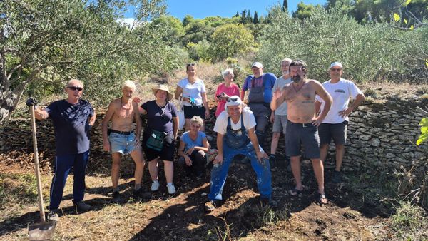 ZASUKALI RUKAVE Radionica izrade suhozida na Ošljaku: "Obnovljeno tridesetak metara"