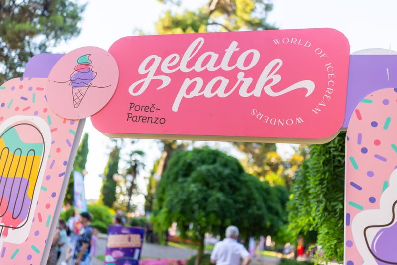 Gelato park u Poreču rashladio vrući vikend