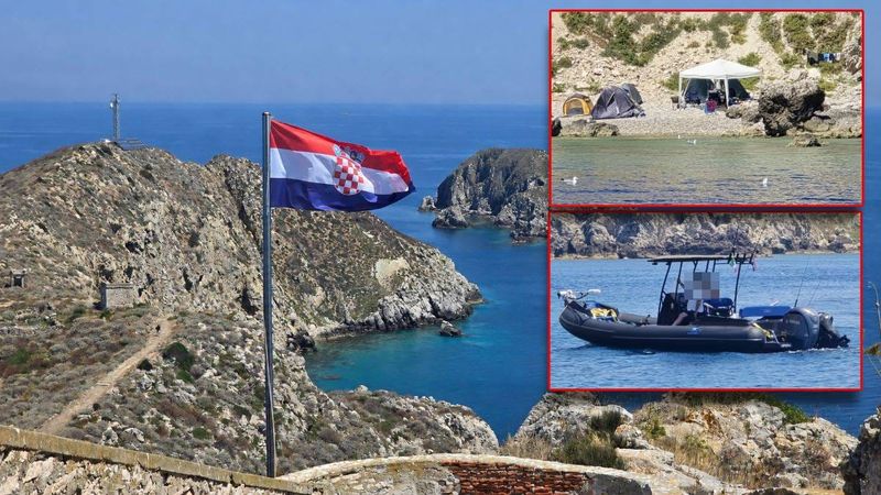 Otišli smo na Palagružu provjeriti navode svjetioničara i zatekli Talijane: "Pa oni na plaži imaju šatore, toalet, dovukli su čitavu logistiku!"