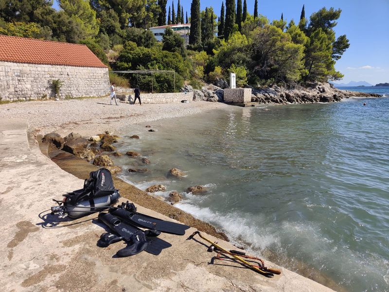 GEJZIR GOVANA U OREBIĆU -  DIO DRUGI Komunalni redar ništa nije znao, pomorskog ni nemaju, a Vodovod se ne javlja! Iz hotela kažu: "More nije za kupanje!"