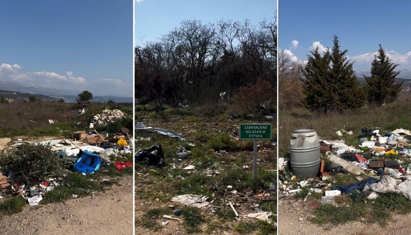 TROGIR Tri osobe kazneno prijavljene zbog ugrožavanja okoliša otpadom s gradilišta
